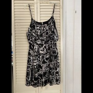 My Story black and white sundress